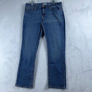Signature By Levi Strauss & Co Modern Straight Jeans Womens Blue Size W33